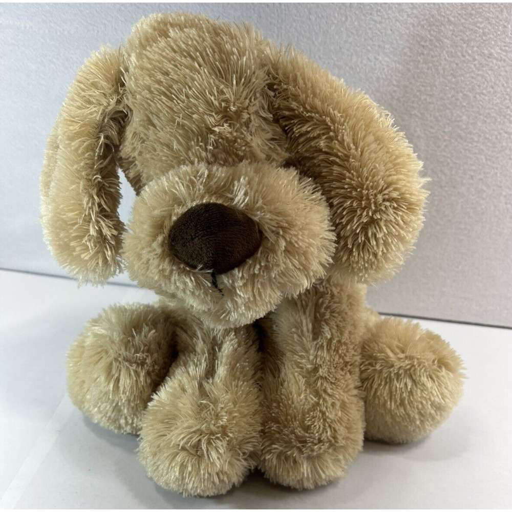 Animal Adventure 17” Puppy Dog Plush Golden Tan Floppy Super Soft Stuffed Animal